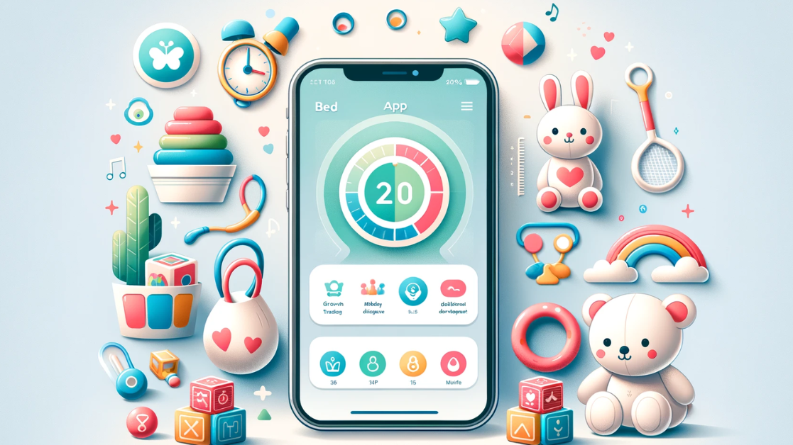 Best Apps for Infant Development: Tracking Your Baby’s Growth - Featured Image - Raising Mama - Maternal Mental Health Support