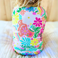 The Second-Skin 2-Piece Pajama | Rainbow Daisy Babe | "Patience & Kindness"