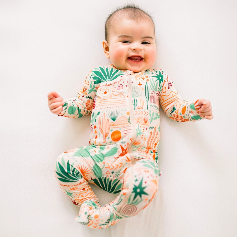The Second-Skin Footie | Desert Cactus Vibes | "Mama, I Wished for You"