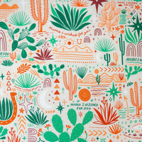 The Forever Swaddle Blanket | Desert Cactus Vibes | "Mama, I Wished for You"