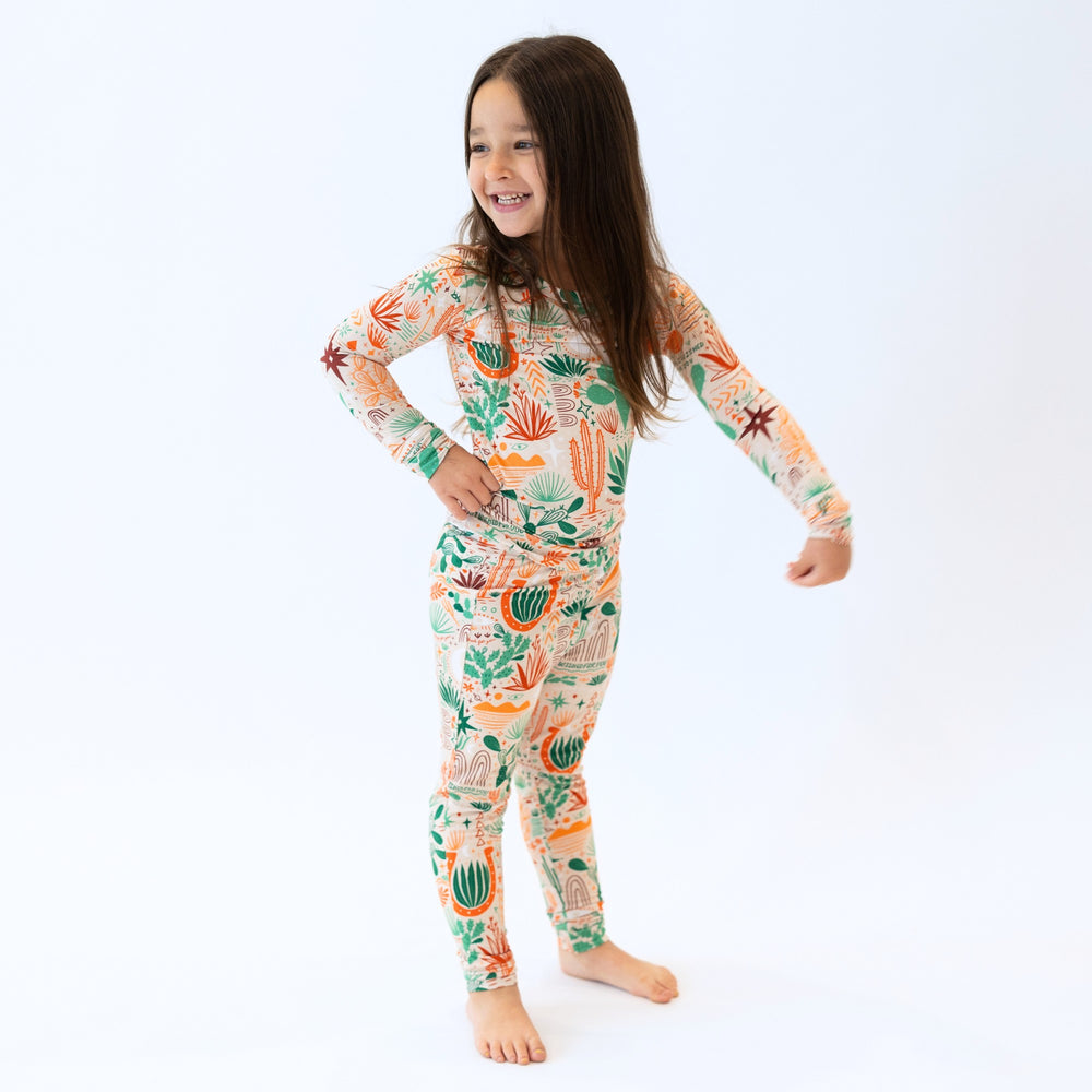 The Second-Skin 2-Piece Pajama | Desert Cactus Vibes | "Mama, I Wished for You"