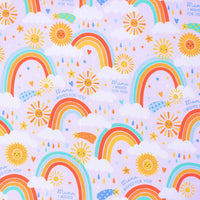 The Forever Swaddle Blanket | Here Comes the Sunshine (Pink) | "Mama, I Wished for You"