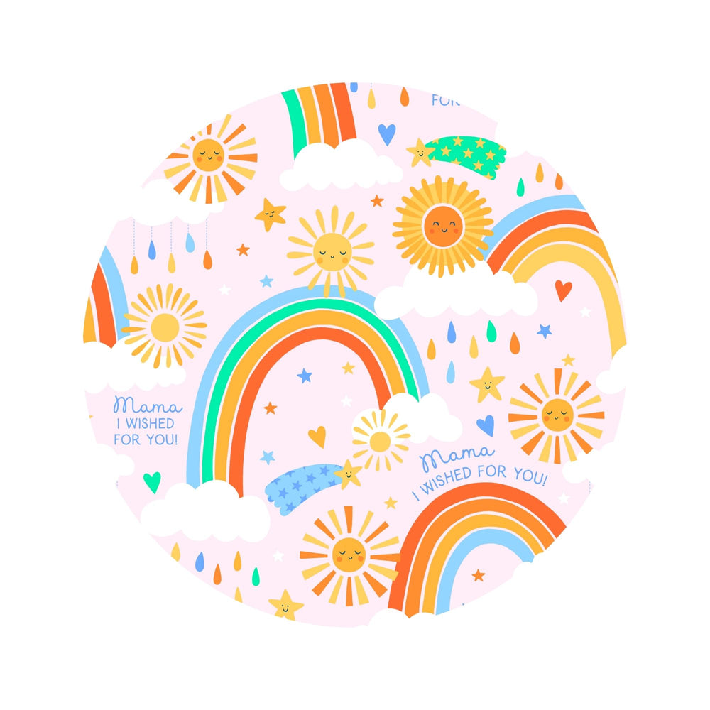 The SoftKnot Bow | Here Comes the Sunshine (Pink) | "Mama, I Wished for You"