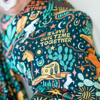 The Forever Swaddle Blanket | Wild West | "I Love Our Time Together"