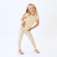 The Second-Skin 2-Piece Pajama | Om Baby (Beige) | "Deep Breath"