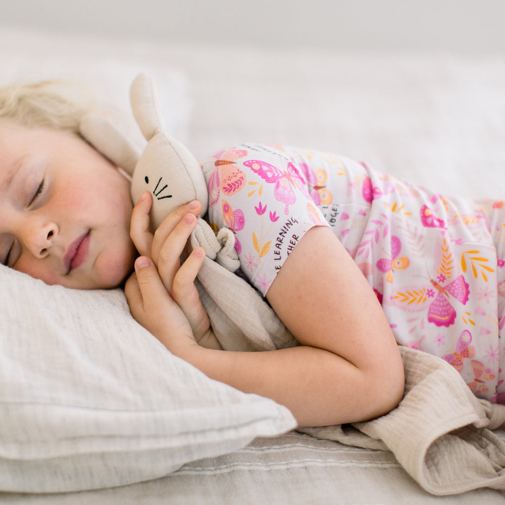 The Second-Skin 2-Piece Pajama | Butterfly Smoochies | "We're Learning Together"