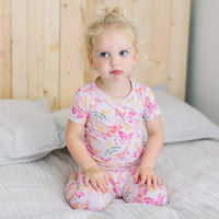 The Second-Skin 2-Piece Pajama | Butterfly Smoochies | "We're Learning Together"