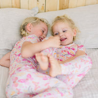 The Second-Skin 2-Piece Pajama | Butterfly Smoochies | "We're Learning Together"