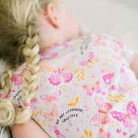 The Second-Skin 2-Piece Pajama | Butterfly Smoochies | "We're Learning Together"