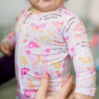 The Second-Skin Footless Romper | Butterfly Smoochies | "We're Learning Together"