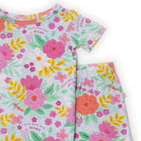 The Second-Skin 2-Piece Pajama | Flower Power | "You're Doing Great, Mama"