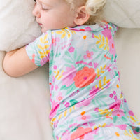 The Second-Skin 2-Piece Pajama | Flower Power | "You're Doing Great, Mama"