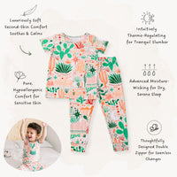 The Second-Skin 2-Piece Pajama | Desert Cactus Vibes | "Mama, I Wished for You"