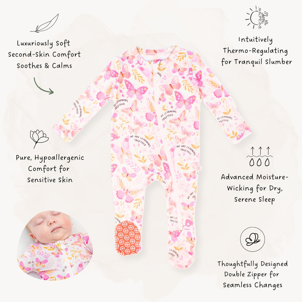 The Second-Skin Footie | Butterfly Smoochies | "We're Learning Together"