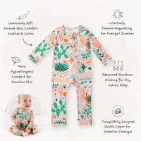 The Second-Skin Footless Romper | Desert Cactus Vibes | "Mama, I Wished for You"