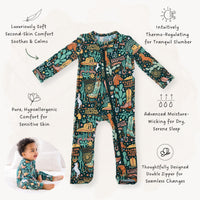 The Second-Skin Footless Romper | Wild West | "I Love Our Time Together"
