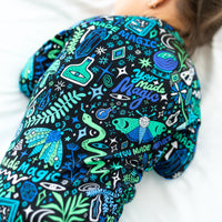 The Second-Skin Convertible Romper | Mystic Mama (Blue) | "You Made Magic"