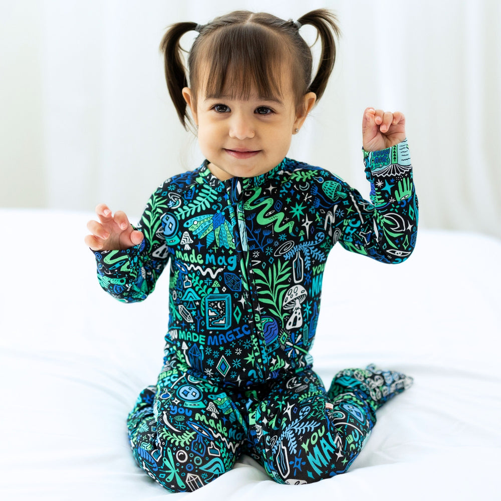 The Second-Skin Convertible Romper | Mystic Mama (Blue) | "You Made Magic"