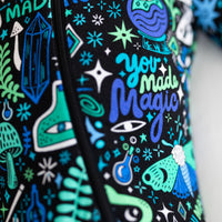 The Second-Skin Footie | Mystic Mama (Blue) | "You Made Magic"