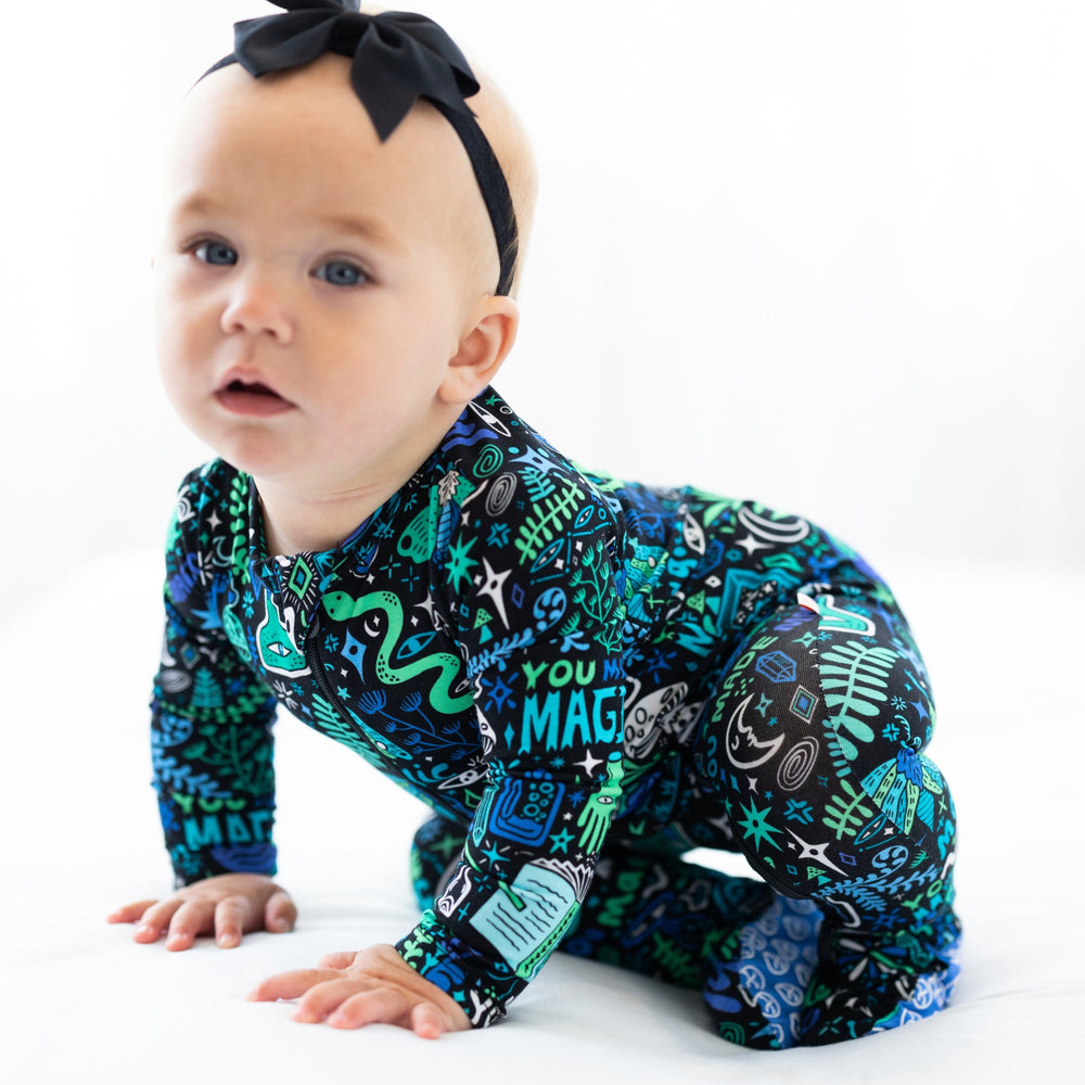The Second-Skin Footie | Mystic Mama (Blue) | "You Made Magic"