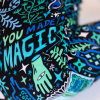 The Second-Skin Footie | Mystic Mama (Blue) | "You Made Magic"