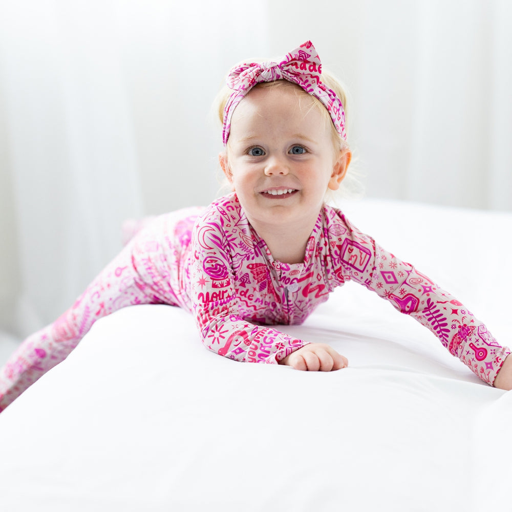 The Second-Skin Convertible Romper | Mystic Mama (Pink) | "You Made Magic"
