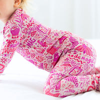 The Second-Skin Convertible Romper | Mystic Mama (Pink) | "You Made Magic"