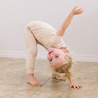The Second-Skin 2-Piece Pajama | Om Baby (Beige) | "Deep Breath"