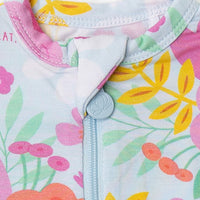 The Second-Skin Footless Romper | Flower Power | "You're Doing Great, Mama"