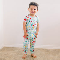 The Second-Skin 2-Piece Pajama | Magic Mushroom | "It's Okay to Ask for Help"