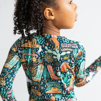 The Second-Skin 2-Piece Pajama | Wild West | "I Love Our Time Together"