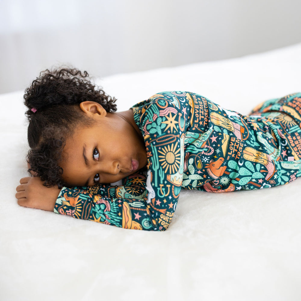The Second-Skin 2-Piece Pajama | Wild West | "I Love Our Time Together"