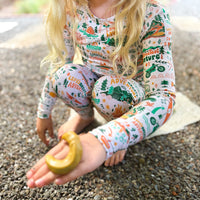 The Second-Skin 2-Piece Long Sleeve Pajama | Wanderlust | "Life's Greatest Adventure"