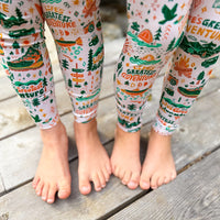 The Second-Skin 2-Piece Long Sleeve Pajama | Wanderlust | "Life's Greatest Adventure"