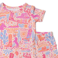 The Second-Skin 2-Piece Pajama | Saddle Up | "I Love Our Time Together"