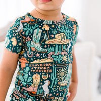 The Second-Skin 2-Piece Pajama | Wild West | "I Love Our Time Together"