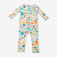 The Second-Skin Footless Romper | Cozy Cats & Dogs | Danish Hygge-Inspired Print