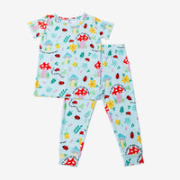 The Second-Skin 2-Piece Pajama | Magic Mushroom | "It's Okay to Ask for Help"
