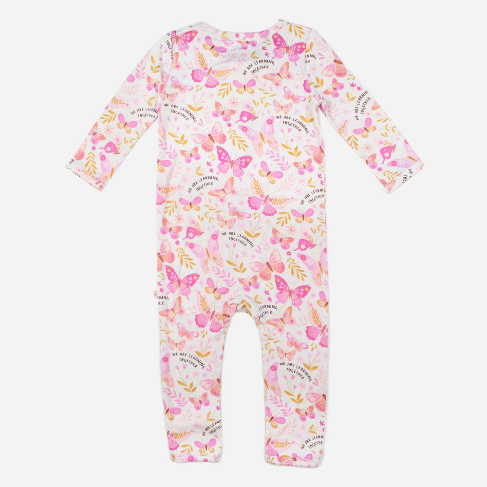 The Second-Skin Footless Romper | Butterfly Smoochies | "We're Learning Together"