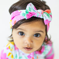 The SoftKnot Bow | Flower Power | "You're Doing Great, Mama"
