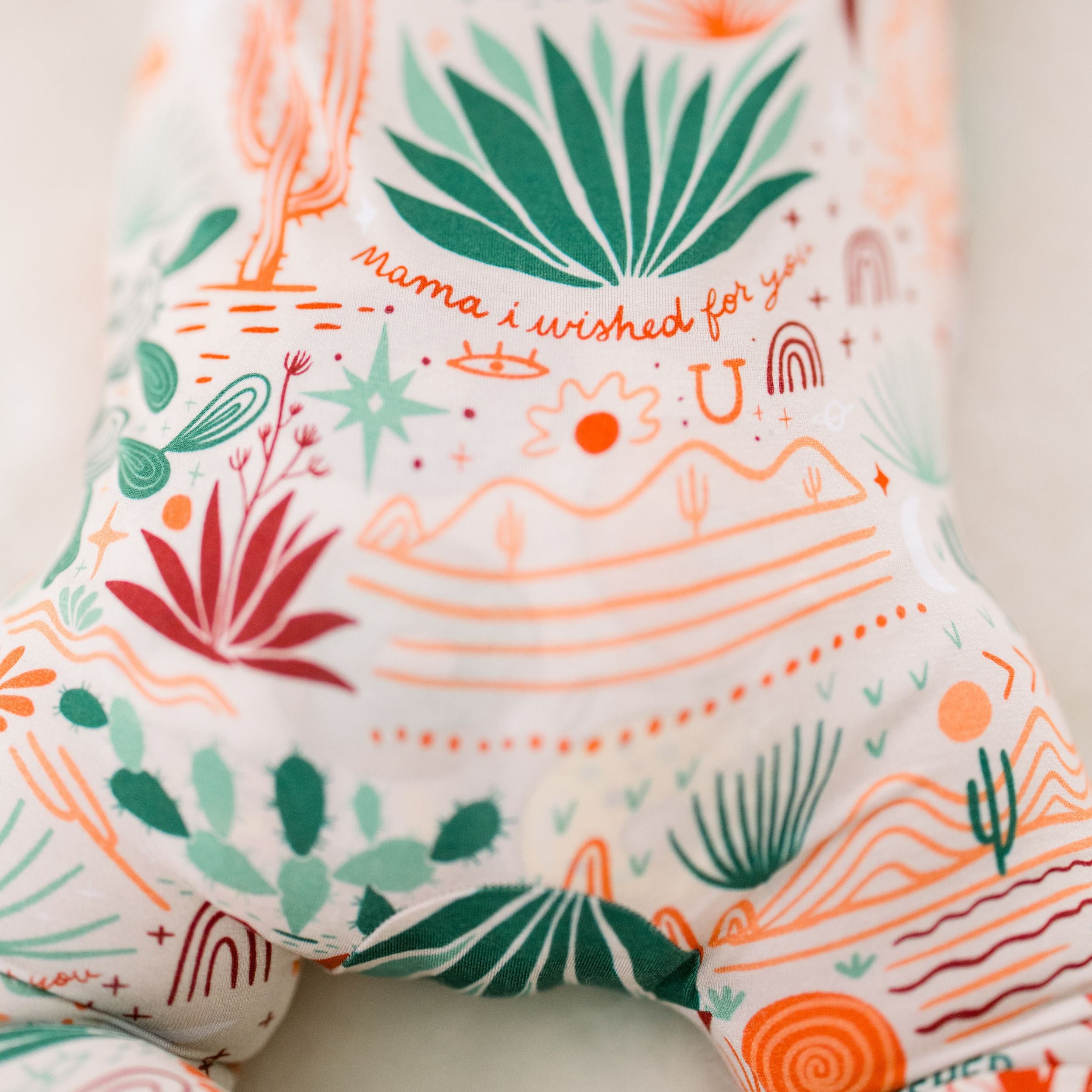 The Second-Skin Footie | Desert Cactus Vibes | 