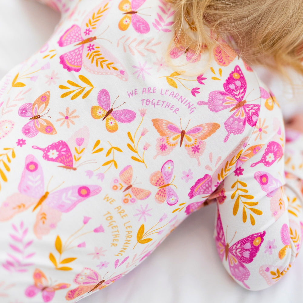 The Second-Skin Convertible Romper | Butterfly Smoochies | "We're Learning Together"