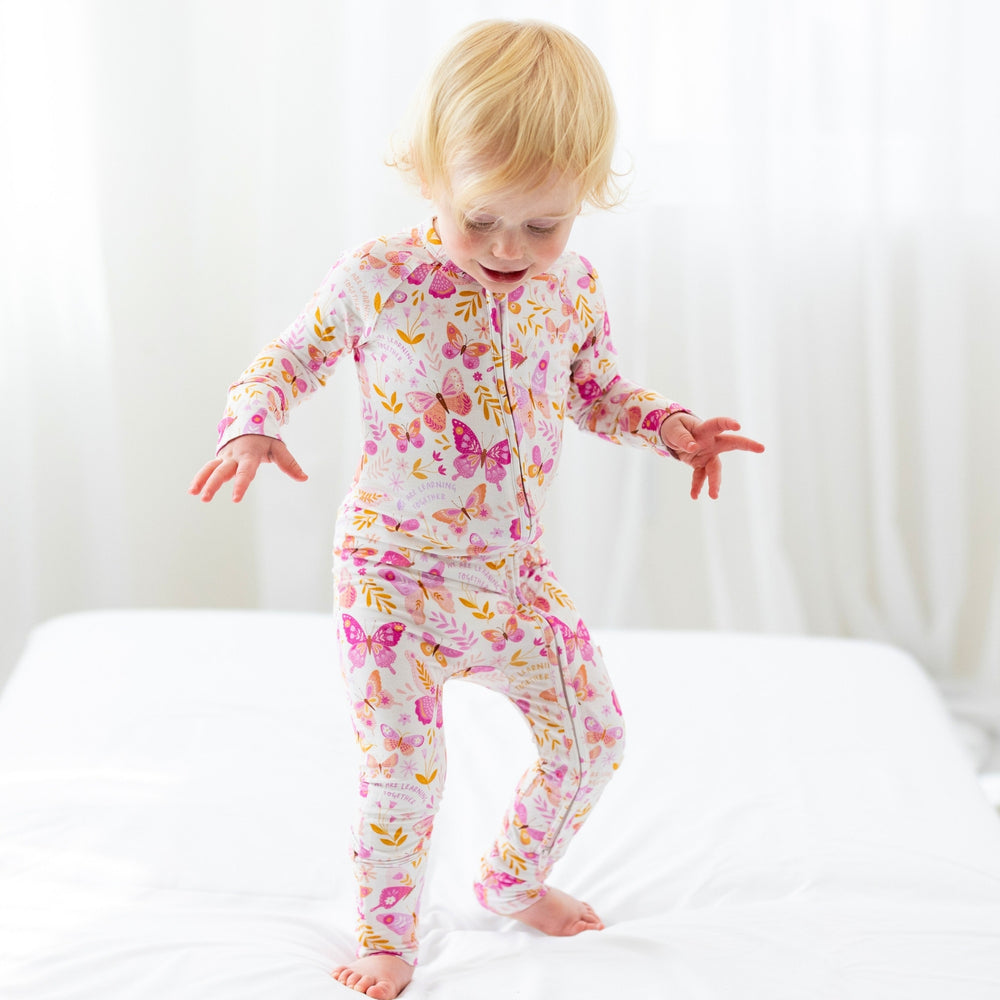 The Second-Skin Convertible Romper | Butterfly Smoochies | "We're Learning Together"