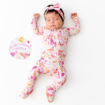 The Second-Skin Footie | Butterfly Smoochies