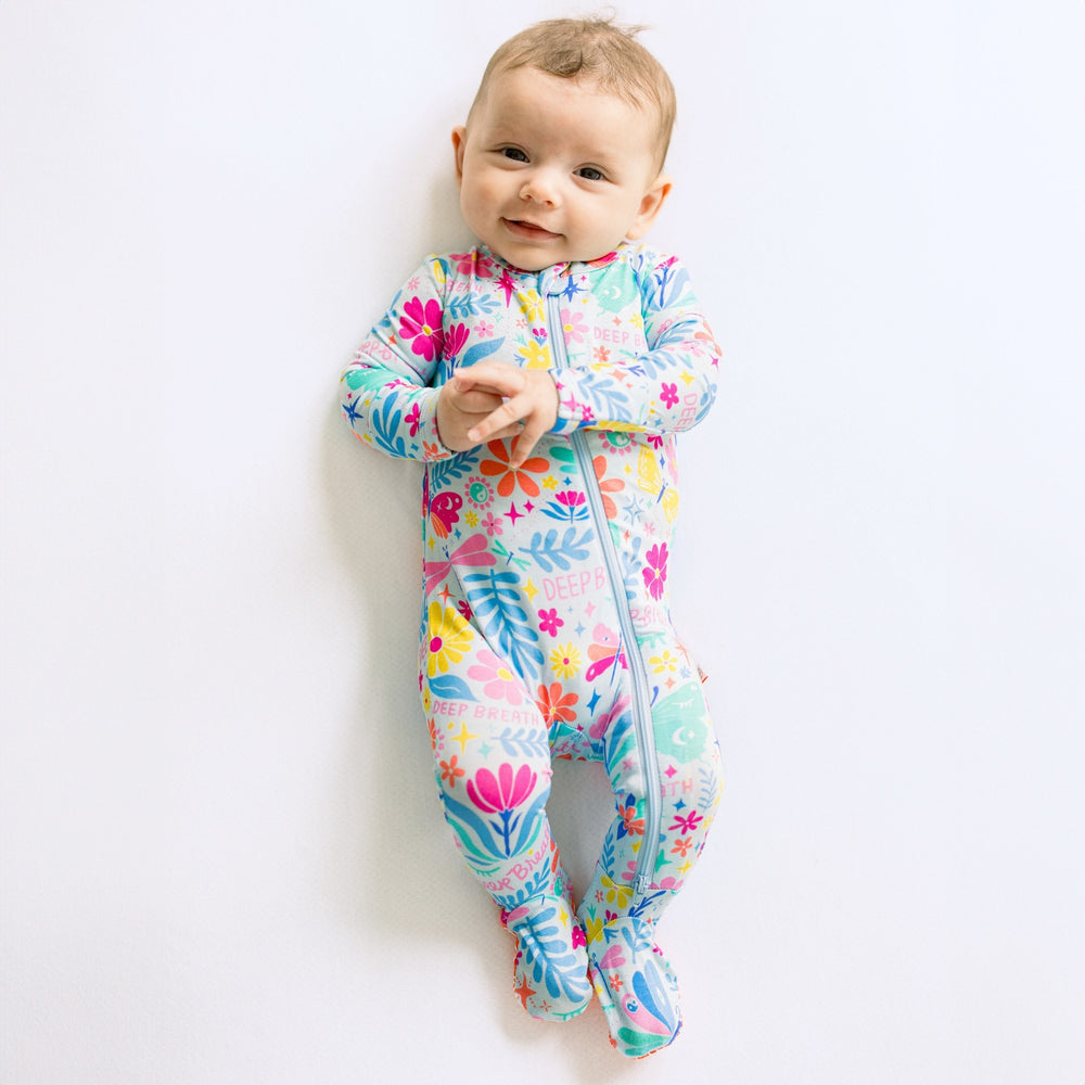 The Second-Skin Footie | Om Baby | "Deep Breath"