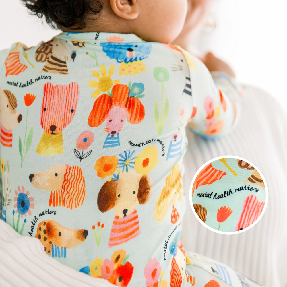 The Second-Skin Footless Romper | Mindful Doggos | "Mental Health Matters"