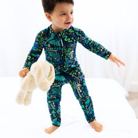 The Second-Skin Convertible Romper | Mystic Mama (Blue) | "You Made Magic"