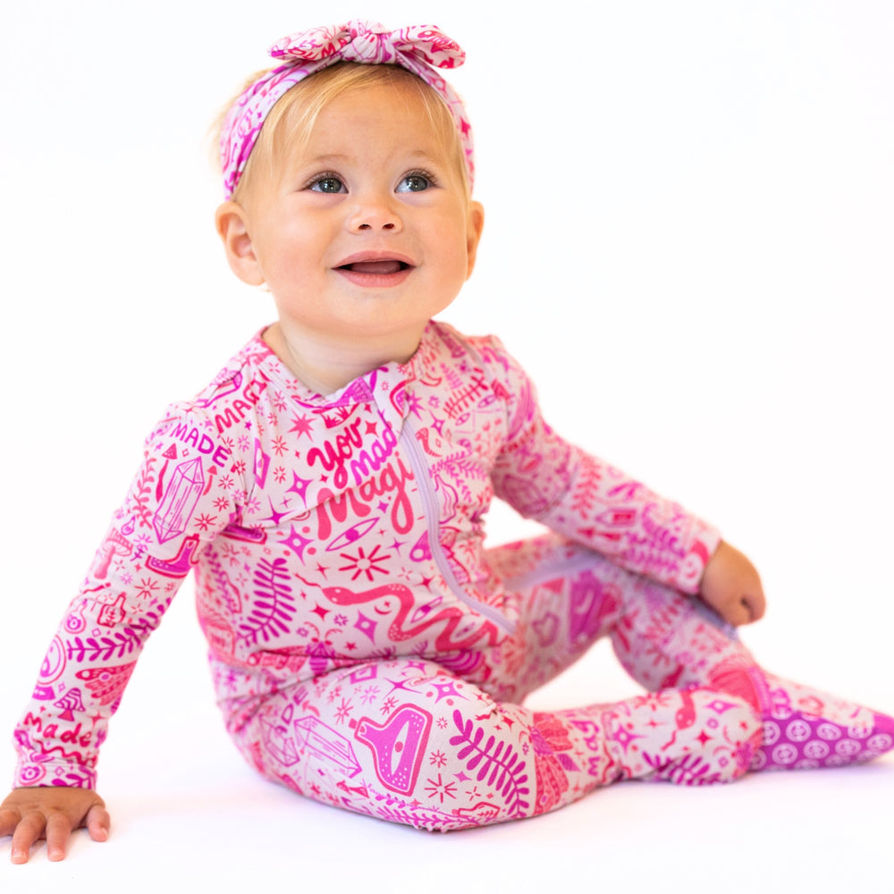 The Second-Skin Footie | Mystic Mama (Pink) | "You Made Magic"