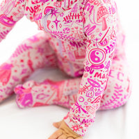 The Second-Skin Footie | Mystic Mama (Pink) | "You Made Magic"