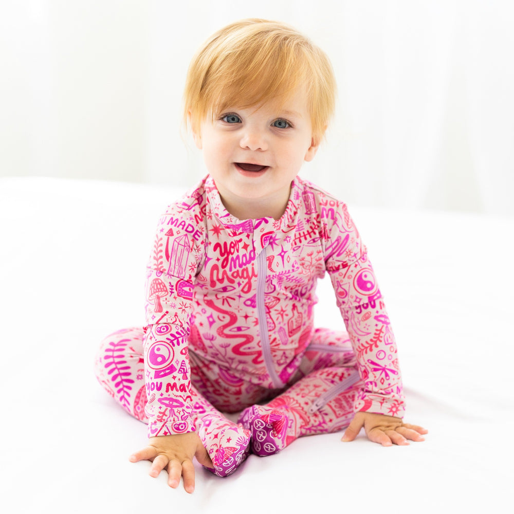 The Second-Skin Footie | Mystic Mama (Pink) | "You Made Magic"
